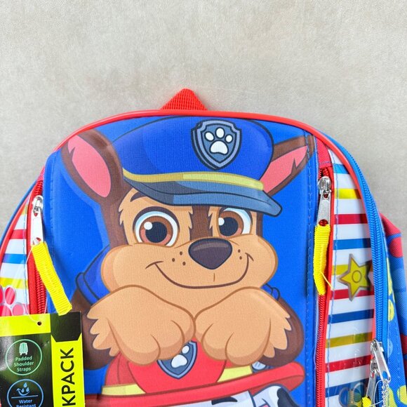 Nickelodeon Paw Patrol Kids Water Resistant 17 Backpack Padded Laptop Sleeve NWT - Picture 9 of 9